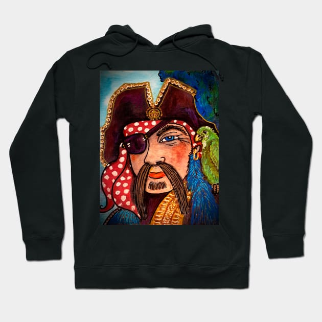 SCURVY the Handsome Pirate Hoodie by ArtisticEnvironments